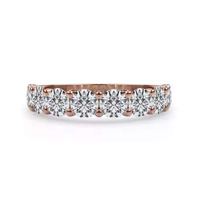Curved Gallery Eight-Stone Round Diamond Band (2.00ct. tw.)