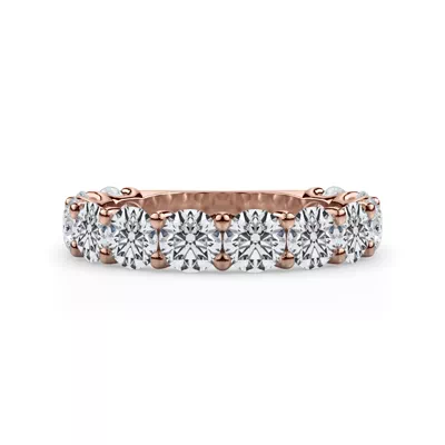 Curved Gallery Twelve-Stone Round Lab Diamond Band (3.00ct. tw.)