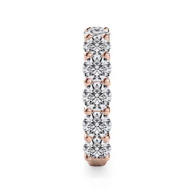 Curved Gallery Twelve-Stone Round Lab Diamond Band (3.00ct. tw.)