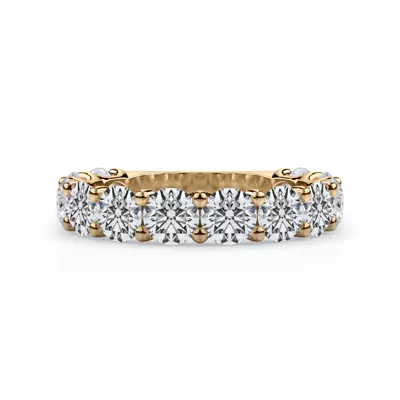 Curved Gallery Twelve-Stone Round Lab Diamond Band (3.00ct. tw.)
