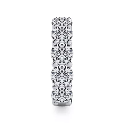 Curved Gallery Ten-Stone Round Lab Diamond Band (5.00ct. tw.)