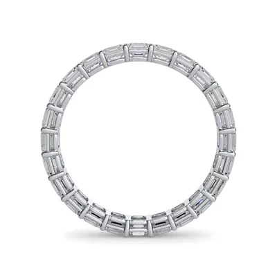 Asscher Cut Lab Diamond Eternity Ring (2.0 ct. tw.)