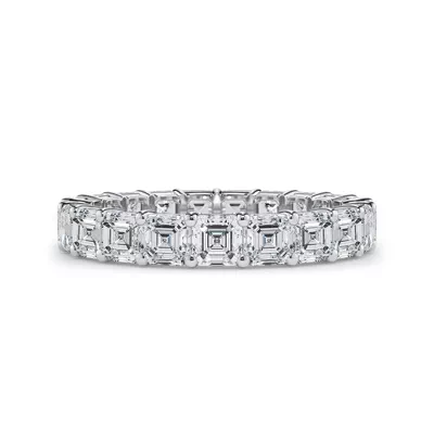 Asscher Cut Diamond Eternity Ring (3.0 ct. tw.)