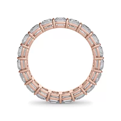 Asscher Cut Diamond Eternity Ring (4.0 ct. tw.)