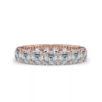 Asscher Cut Diamond Eternity Ring (5.0 ct. tw.)