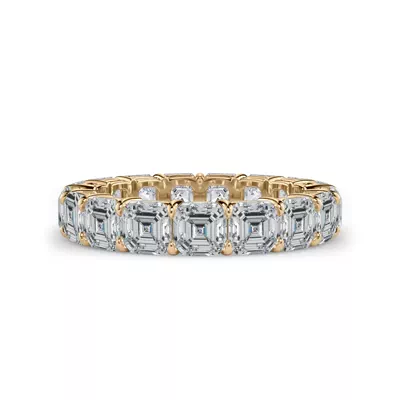 Asscher Cut Diamond Eternity Ring (5.0 ct. tw.)