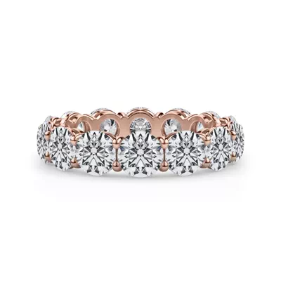 Classic Round Lab Diamond Eternity Band (4.20ct. tw.)