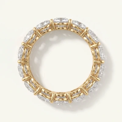 Classic Round Lab Diamond Eternity Band (4.20ct. tw.)