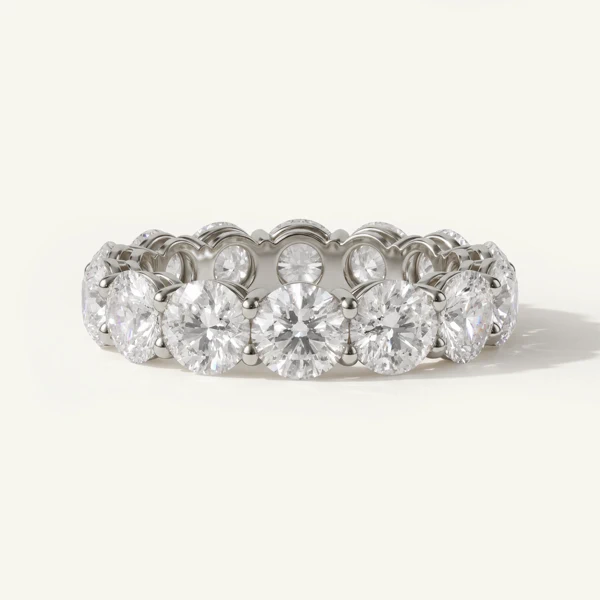 Classic Round Lab Diamond Eternity Band (4.20ct. tw.)