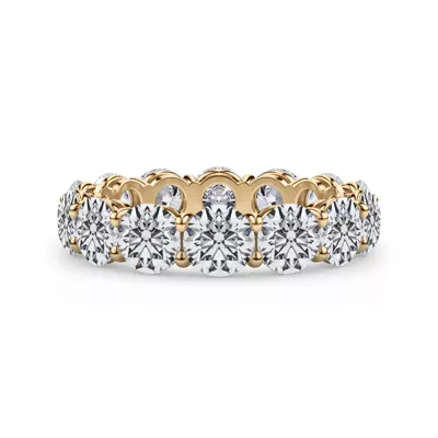 Classic Round Lab Diamond Eternity Band (4.20ct. tw.)