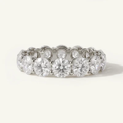 Classic Round Diamond Eternity Band (4.20ct. tw.)