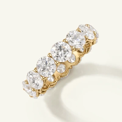 Classic Round Diamond Eternity Band (4.20ct. tw.)