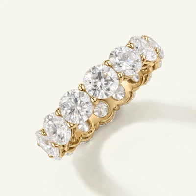 Classic Round Lab Diamond Eternity Band (5.60ct. tw.)