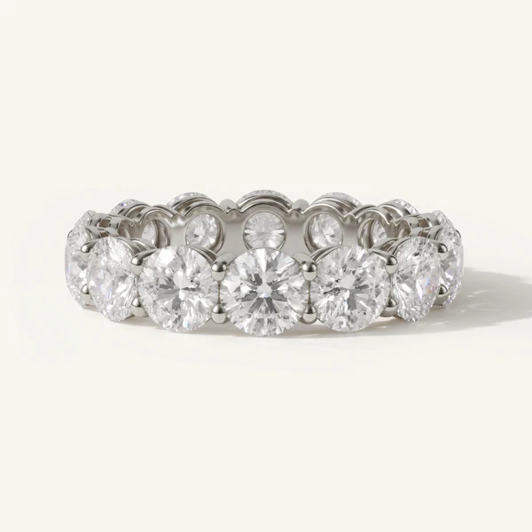 Classic Round Lab Diamond Eternity Band (5.60ct. tw.)
