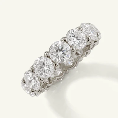 Classic Round Lab Diamond Eternity Band (6.50ct. tw.)