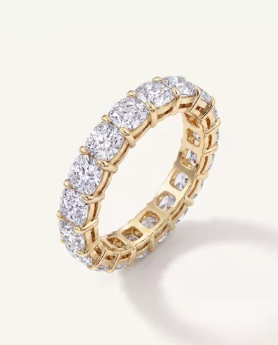 Cushion Cut Lab Diamond Eternity Ring (3.0 ct. tw.)