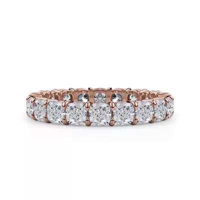 Cushion Cut Diamond Eternity Ring (3.0 ct. tw.)