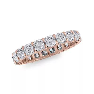 Cushion Cut Diamond Eternity Ring (3.0 ct. tw.)