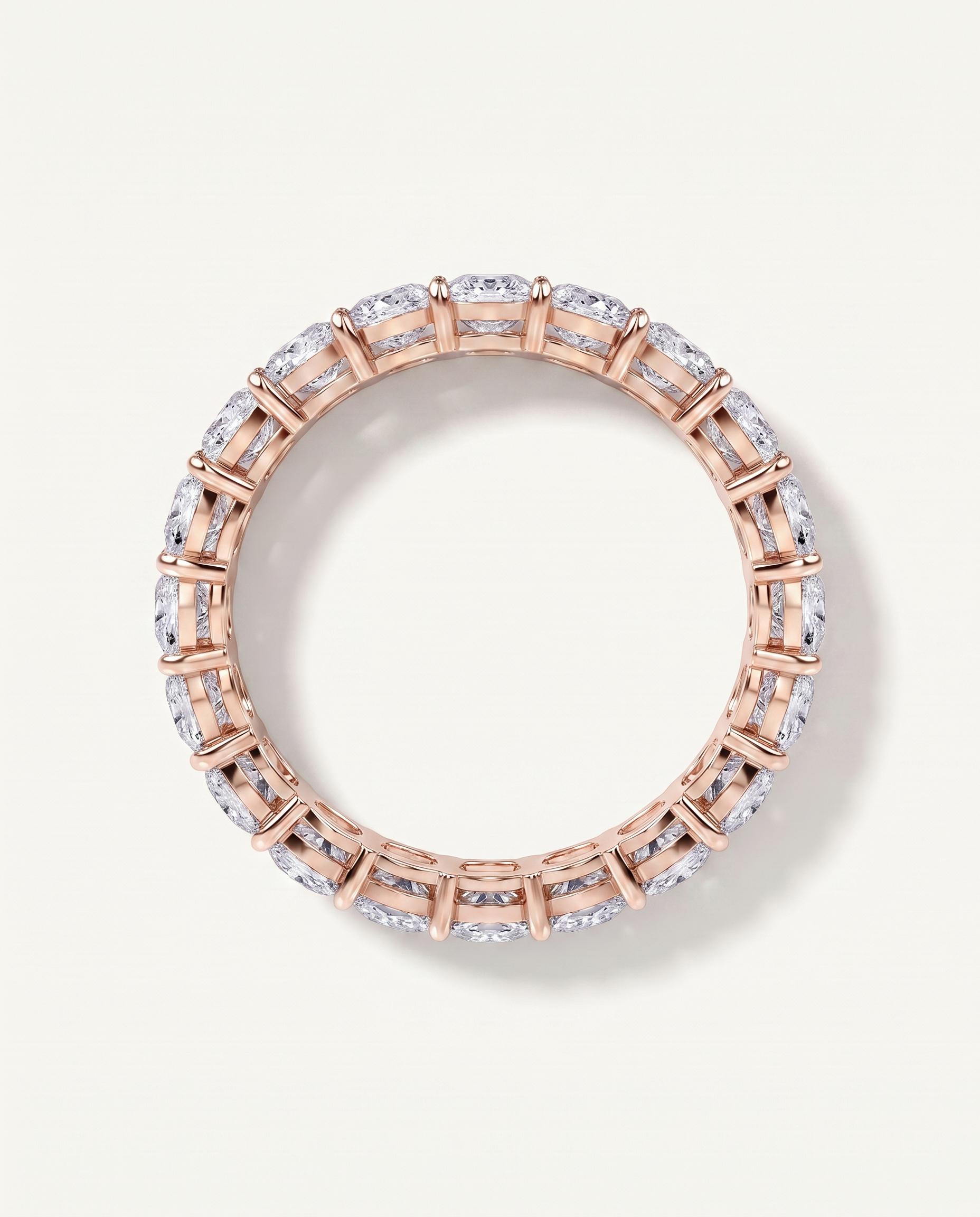 Cushion Cut Diamond Eternity Ring (3.0 ct. tw.)