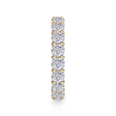 Cushion Cut Diamond Eternity Ring (3.0 ct. tw.)