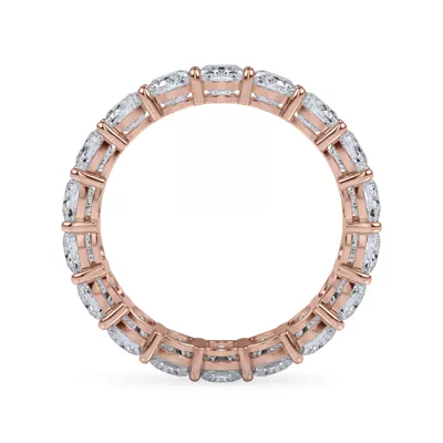 Cushion Cut Lab Diamond Eternity Ring (4.0 ct. tw.)