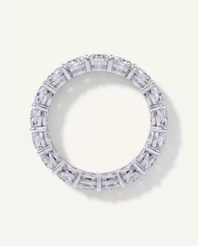 Cushion Cut Lab Diamond Eternity Ring (5.0 ct. tw.)