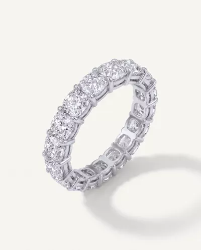 Cushion Cut Lab Diamond Eternity Ring (5.0 ct. tw.)