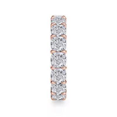 Cushion Cut Diamond Eternity Ring (5.0 ct. tw.)