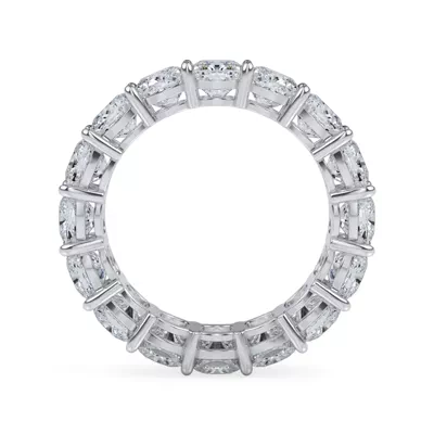 Cushion Cut Lab Diamond Eternity Ring (7.0 ct. tw.)