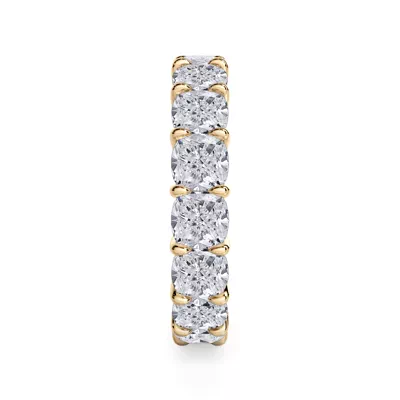 Cushion Cut Lab Diamond Eternity Ring (7.0 ct. tw.)
