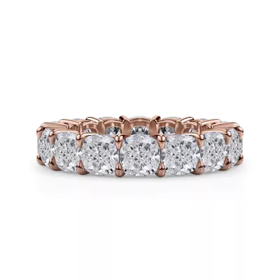 Cushion Cut Diamond Eternity Ring (7.0 ct. tw.)