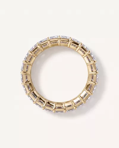 Emerald Cut Lab Diamond Eternity Ring (5.0 ct. tw.)