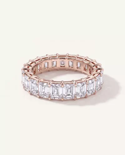 Emerald Cut Lab Diamond Eternity Ring (5.0 ct. tw.)