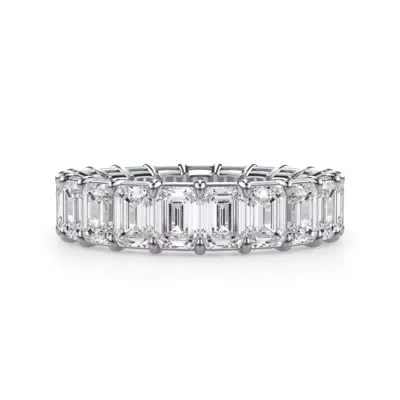 Emerald Cut Lab Diamond Eternity Ring (5.0 ct. tw.)
