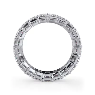 Emerald Cut Lab Diamond Eternity Ring (5.0 ct. tw.)