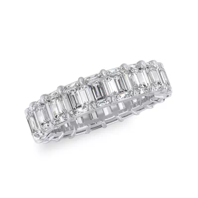 Emerald Cut Lab Diamond Eternity Ring (5.0 ct. tw.)