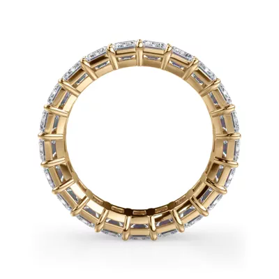 Emerald Cut Lab Diamond Eternity Ring (5.0 ct. tw.)