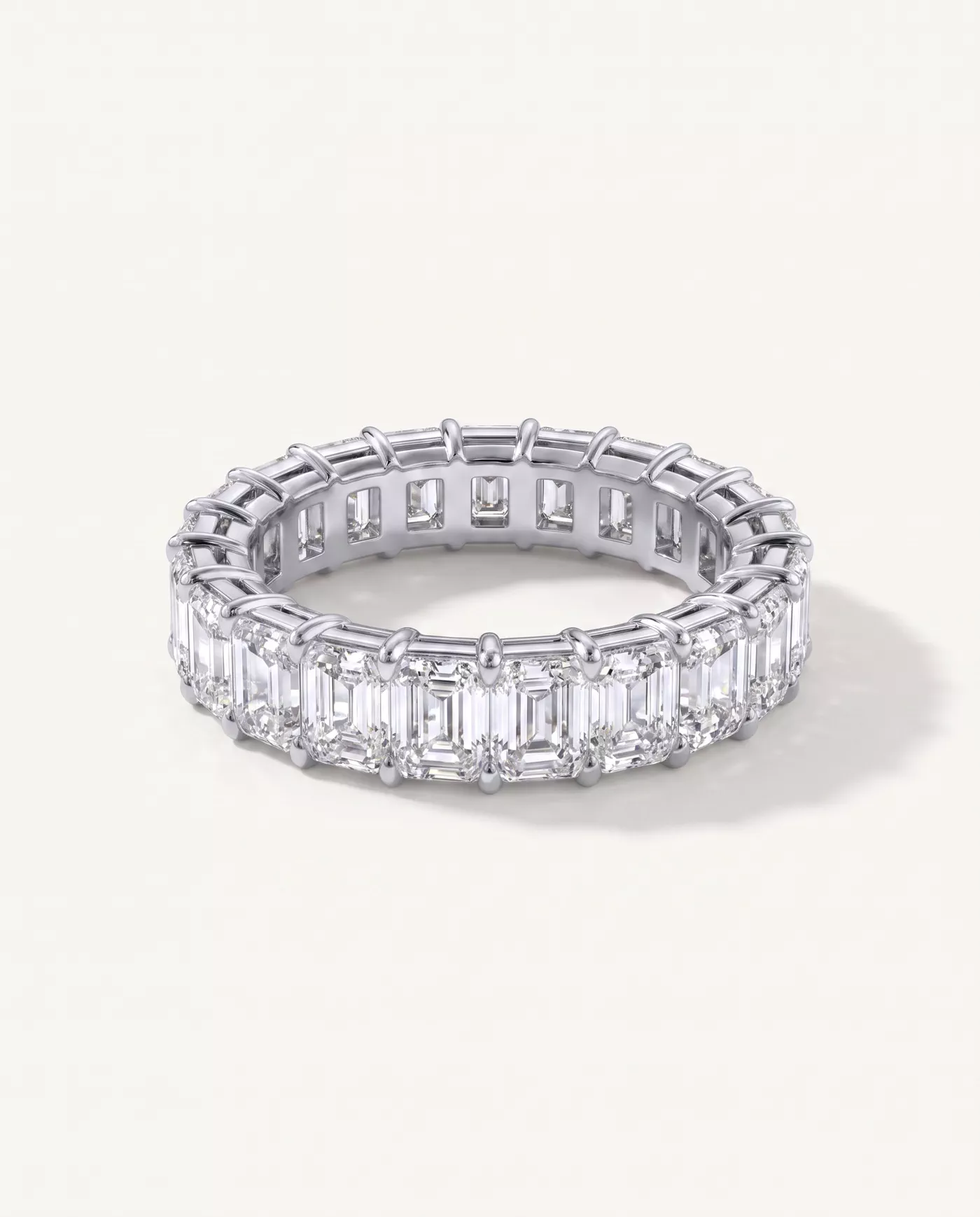 Emerald Cut Diamond Eternity Ring (5.0 ct. tw.)
