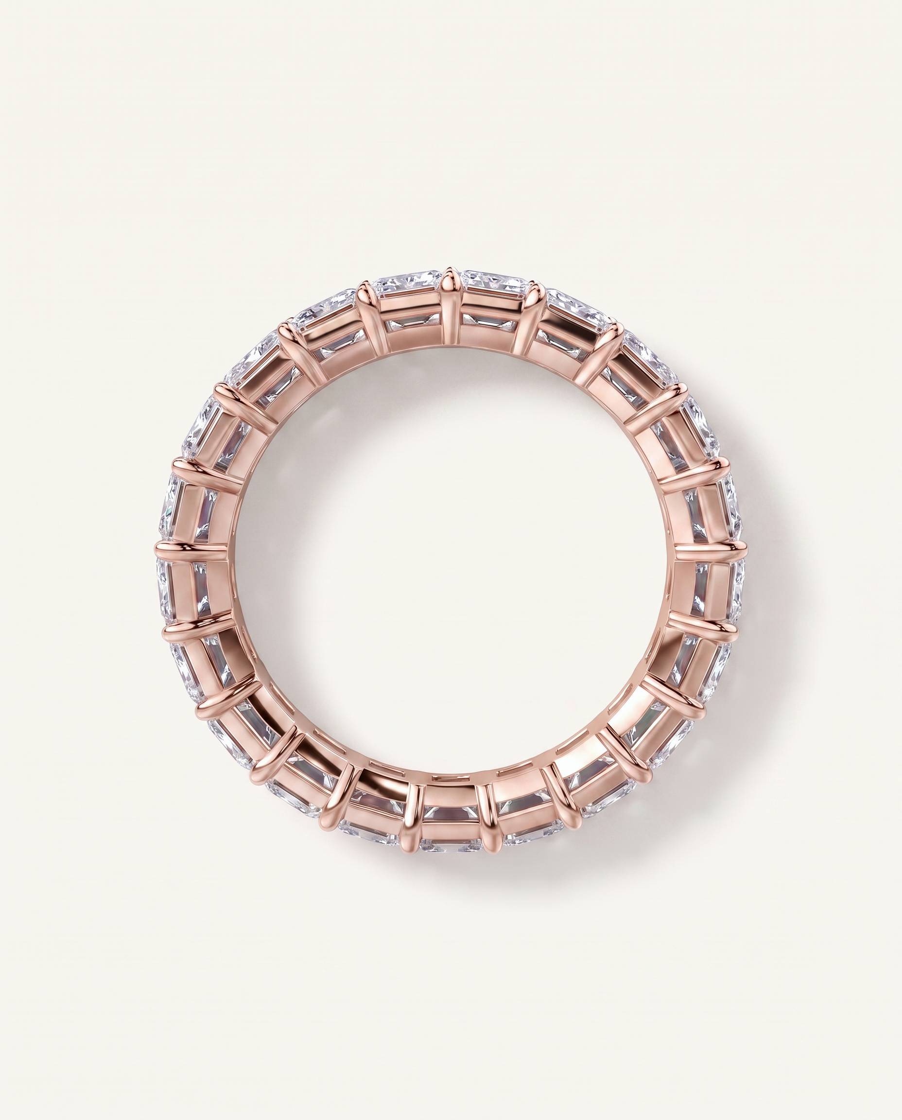 Emerald Cut Diamond Eternity Ring (5.0 ct. tw.)