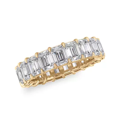Emerald Cut Diamond Eternity Ring (5.0 ct. tw.)