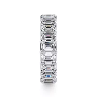 Emerald Cut Diamond Eternity Ring (5.0 ct. tw.)