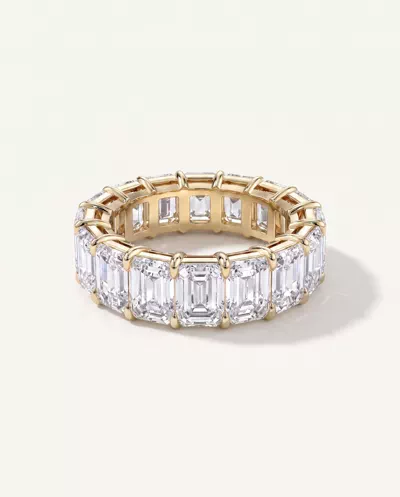 Emerald Cut Lab Diamond Eternity Ring (11.0 ct. tw.)