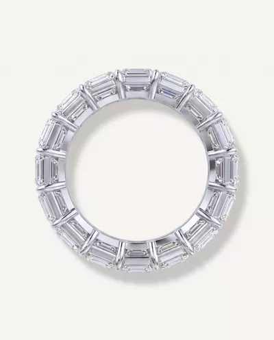 Emerald Cut Lab Diamond Eternity Ring (11.0 ct. tw.)