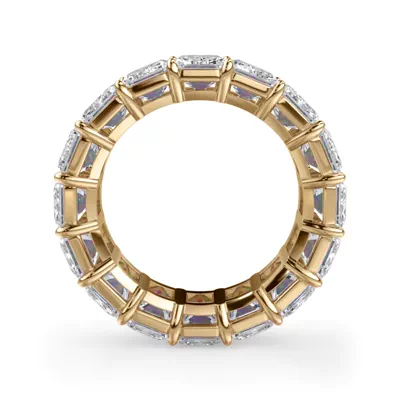 Emerald Cut Diamond Eternity Ring (11.0 ct. tw.)