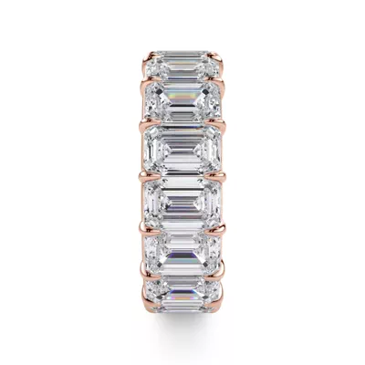 Emerald Cut Diamond Eternity Ring (11.0 ct. tw.)