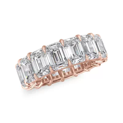 Emerald Cut Diamond Eternity Ring (11.0 ct. tw.)