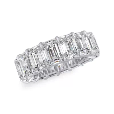 Emerald Cut Diamond Eternity Ring (11.0 ct. tw.)