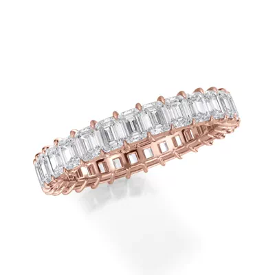 Emerald Cut Lab Diamond Eternity Ring (2.0 ct. tw.)