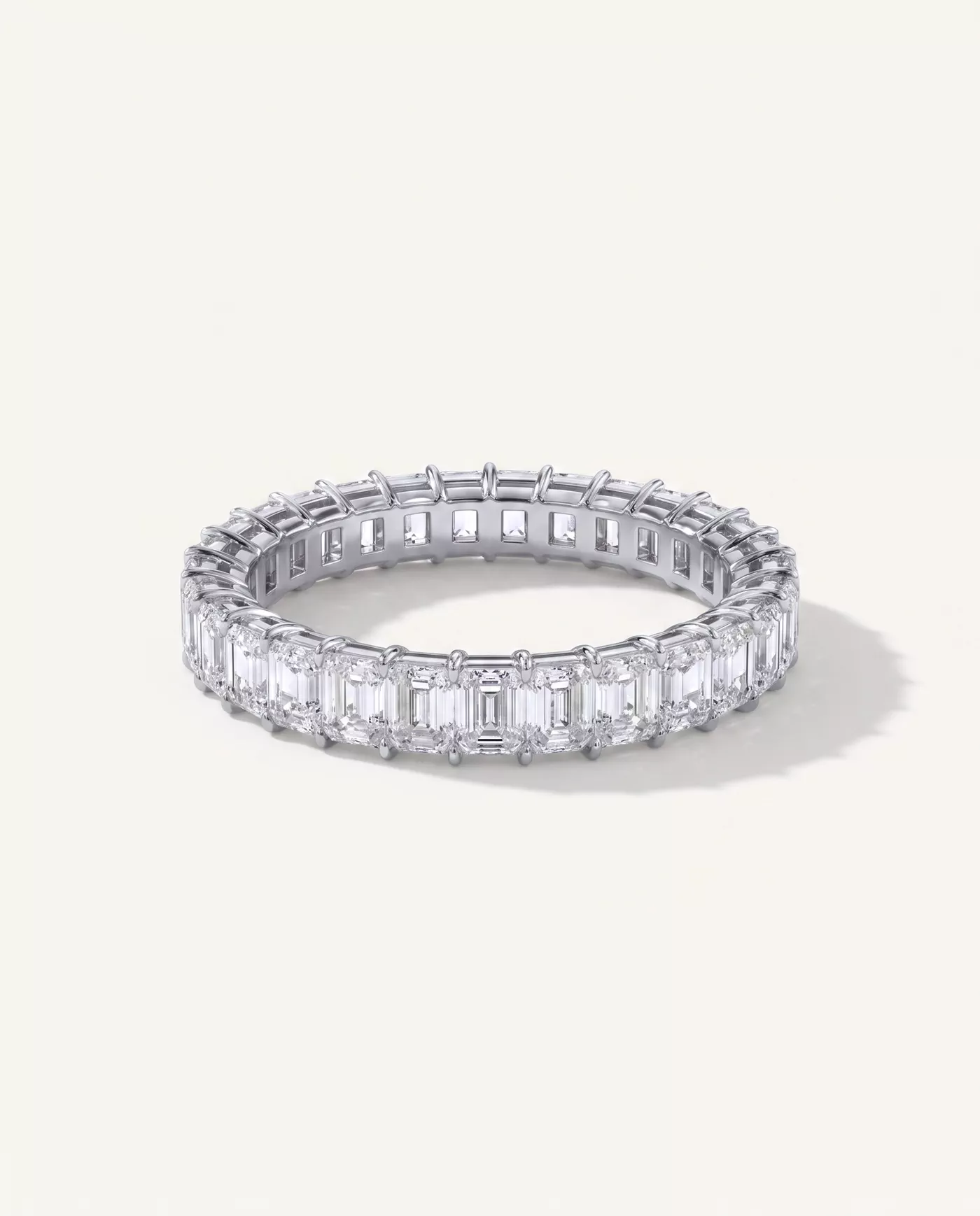 Emerald Cut Lab Diamond Eternity Ring (2.0 ct. tw.)