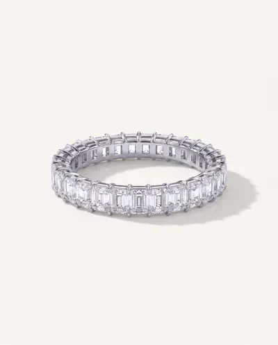 Emerald Cut Lab Diamond Eternity Ring (2.0 ct. tw.)
